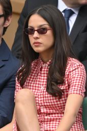 Olivia Rodrigo: Gingham Chic at Wimbledon