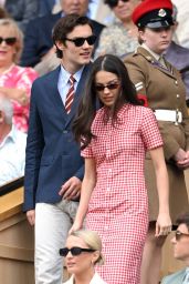Olivia Rodrigo: Gingham Chic at Wimbledon