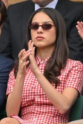 Olivia Rodrigo: Gingham Chic at Wimbledon