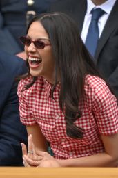 Olivia Rodrigo: Gingham Chic at Wimbledon