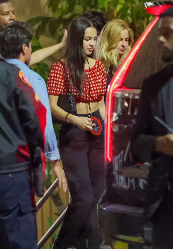 Olivia Rodrigo - Leaving Lady Gaga Concert in LA, July 28, 2025