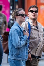 Olivia Wilde: London Stroll with Saul Germaine