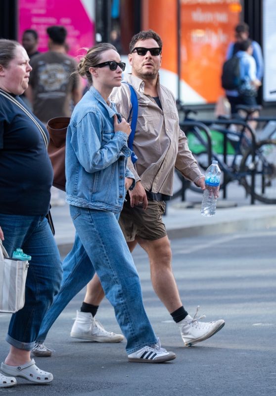 Olivia Wilde: London Stroll with Saul Germaine