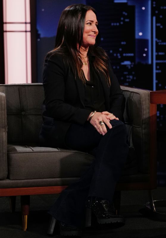 Pamela Adlon Delivers Understated Chic on Kimmel
