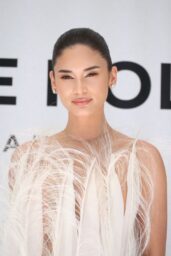 Pia Wurtzbach Debuts Ethereal Feathers at Stephane Rolland PFW, July 8, 2025