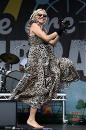 Pixie Lott Performs in Leopard Print at We Are Wirral Festival