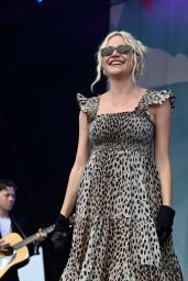 Pixie Lott Performs in Leopard Print at We Are Wirral Festival