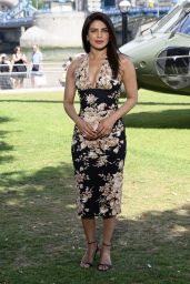 Priyanka Chopra’s Whiplash Chic at Heads Of State Photocall 2025