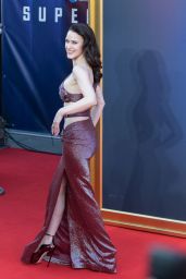 Rachel Brosnahan Commands London "Superman" Premiere
