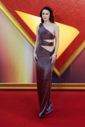 Rachel Brosnahan Commands London "Superman" Premiere