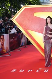 Rachel Brosnahan Commands London "Superman" Premiere