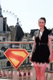 Rachel Brosnahan Commands Superman Photocall in London