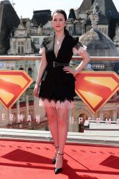 Rachel Brosnahan Commands Superman Photocall in London
