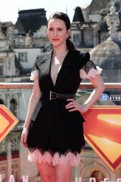 Rachel Brosnahan Commands Superman Photocall in London