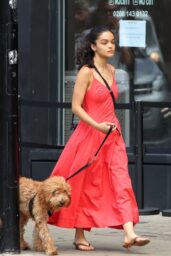 Rachel Zegler Embraces Urban Ease on London Dog Walk – July 2025