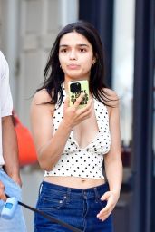 Rachel Zegler Unveils Polka-Dot Ease on London Streets July 2025