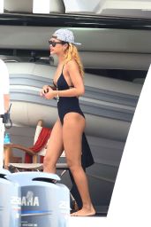 Rihanna Swimsuit Yacht Monaco 2013