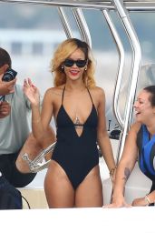 Rihanna Swimsuit Yacht Monaco 2013