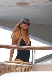 Rihanna Swimsuit Yacht Monaco 2013