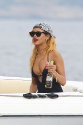 Rihanna Swimsuit Yacht Monaco 2013