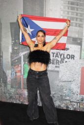 Robin Arzón - Katie Taylor vs Amanda Serrano 3 Arrivals, NYC