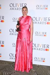 Romola Garai Captivates in Cerise at Olivier Awards 2025
