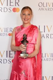 Romola Garai Captivates in Cerise at Olivier Awards 2025