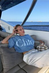 Rosie Huntington-Whiteley Unveils Luxe Nautical Chic in Italy, July 2025