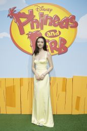 Ruby Marino Illuminates "Phineas and Ferb" Premiere, May 31, 2025
