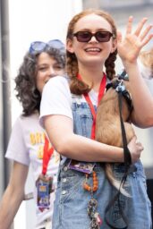 Sadie Sink Attends Broadway Barks 2025 – NYC’s Fur-Filled Fête