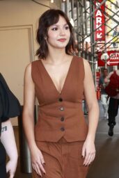 Samantha Lorraine's Tailored Brown Statement at CBS Mornings
