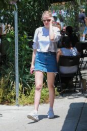 Samara Weaving Debuts Casual Cool in Studio City