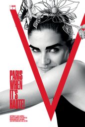 Sara Sampaio Unveils Haute Drama for V Magazine Cover