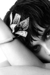 Sara Sampaio Unveils Haute Drama for V Magazine Cover