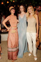 Sarah Ramos Glitters at Giorgio Armani Mare