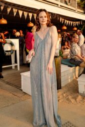 Sarah Ramos Glitters at Giorgio Armani Mare