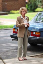 Scarlett Johansson Embodies Retro Chic Filming 'Paper Tiger' in Queens