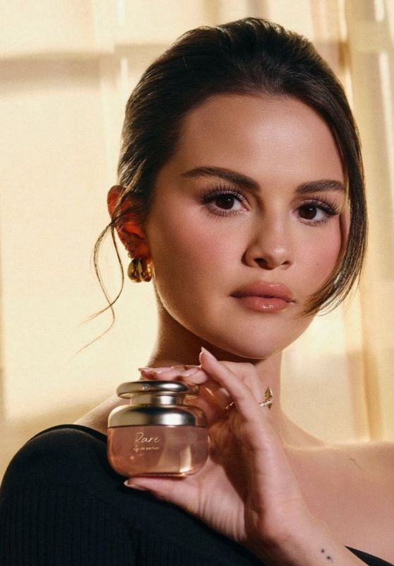 Selena Gomez Channels Timeless Elegance in Rare Beauty’s ‘Rare’ Parfum Campaign Selena Gomez Channels Timeless Elegance in Rare Beauty’s ‘Rare’ Parfum Campaign