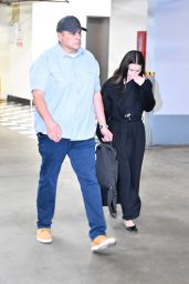Selena Gomez Unveils Chic Black Ensemble in West Hollywood, July 8, 2025