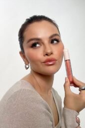 Selena Gomez Unveils Rare Beauty Lip Gloss on Instagram