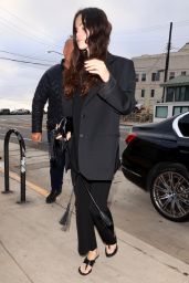 Selena Gomez Unveils Whiplash Chic at Giorgio Baldi 2025