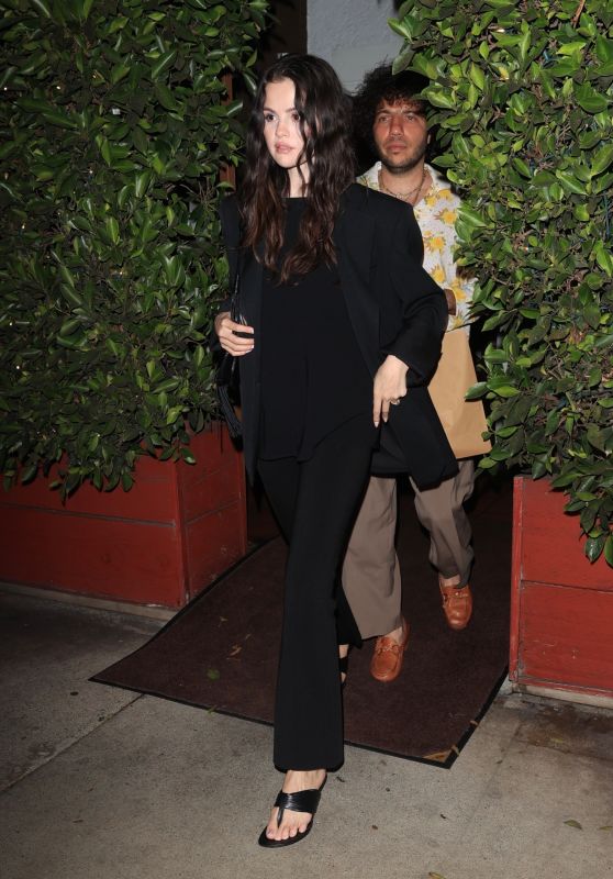 Selena Gomez Unveils Whiplash Chic at Giorgio Baldi 2025