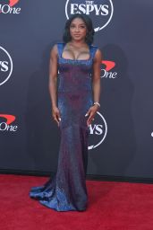 Simone Biles Attends ESPY Awards in Violet Precision – Hollywood 2025