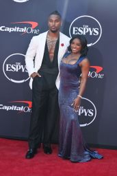 Simone Biles Attends ESPY Awards in Violet Precision – Hollywood 2025