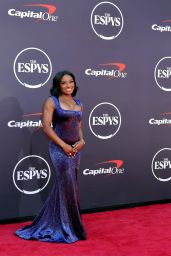 Simone Biles Attends ESPY Awards in Violet Precision – Hollywood 2025