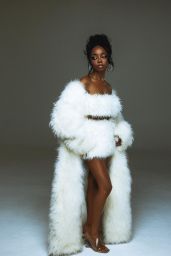 Skai Jackson Unveils Romantic Glamour in July Shoot