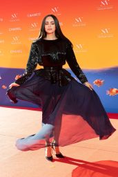 Sofia Carson Closes Biarritz Film Festival in Sculptural Chanel