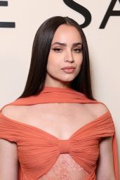 Sofia Carson Commands Attention at Elie Saab Couture Show