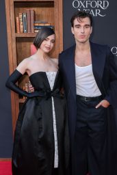 Sofia Carson Commands Premiere in Neo-Classic Gown