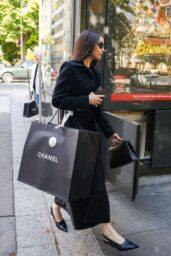 Sofia Carson's Chic Chanel Shopping Spree in Paris